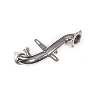 Sistem Knalpot Lengkap MPER Valvetronic Stainless Steel untuk Alfa Romeo Giulia 2.0T Suara Agresif Kontrol Jarak Jauh Bolt on