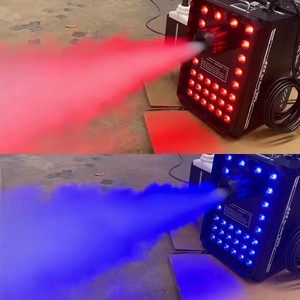Machine à fumée à double tube étanche IP53, 32 LED colorées, pour bar et concert - Product Image 2