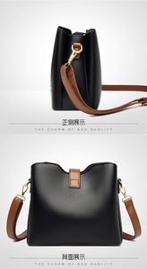Bolso de Mano de Color Sólido Simple y Moderno, de Cuero PU Suave, Gran Capacidad, Portátil, Bolso de Hombro para Compras, Bolso Bandolera para Mujer - Product Image 3
