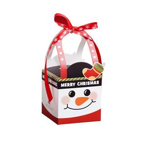 Sıcak satış noel partisi malzemeleri küçük ambalaj hediye çantası şeker kurabiye kutusu - Product Image 6