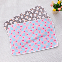 Couverture de lit en flanelle douce et durable, lavable et chaude, avec empreinte de patte, pour chat et chien