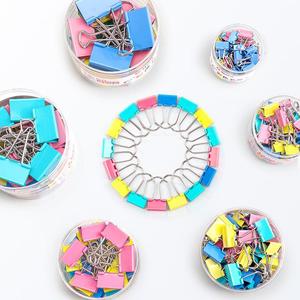 M&G Colorful Long Tail <b>Clips</b> 15mm 19mm 25mm 32mm 41mm 50mm Strong Clamping Office Supplies - Product Image 2