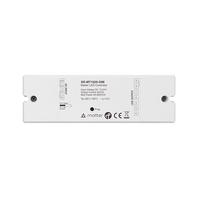 Contrôleur d'éclairage LED double technologie Zigbee Sunricher SR-MT1029-DIM Matter Thread, application Touchlink, télécommande, énergie verte, plastique cinétique