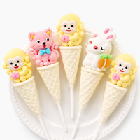 Caramelos de Goma con Forma de León y Conejo, Dulces y Afrutados, Venta al por Mayor, Fabricante Personalizado, Caramelos en Caja con Diseño de Dibujos Animados de TikTok, Certificación BRC