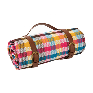 Alfombra de Camping <span class=keywords><strong>Impermeable</strong></span> para Viajes al Aire Libre, Diseño Enrollable Portátil con Correa, <span class=keywords><strong>Manta</strong></span> de <span class=keywords><strong>Picnic</strong></span> Plegable - Product Image 4