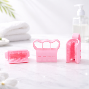 SOROOT Brosse à ongles en forme d'alligator en élastomère souple, brosse de nettoyage des mains en U pour enfants, crèches, écoles, cuisine, hygiène et soins de la peau - Product Image 2