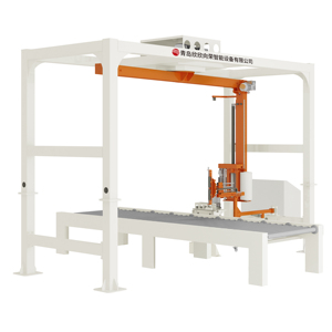 Équipement d'emballage de palettes en extérieur intégré, compatible en parfaite harmonie avec la machine de sanglage automatique - Product Image 1