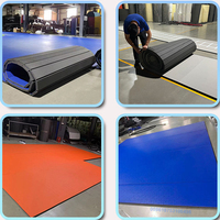 Tapis de cheerleading professionnel enroulable pour la compétition et l'entraînement pour les sports et le divertissement