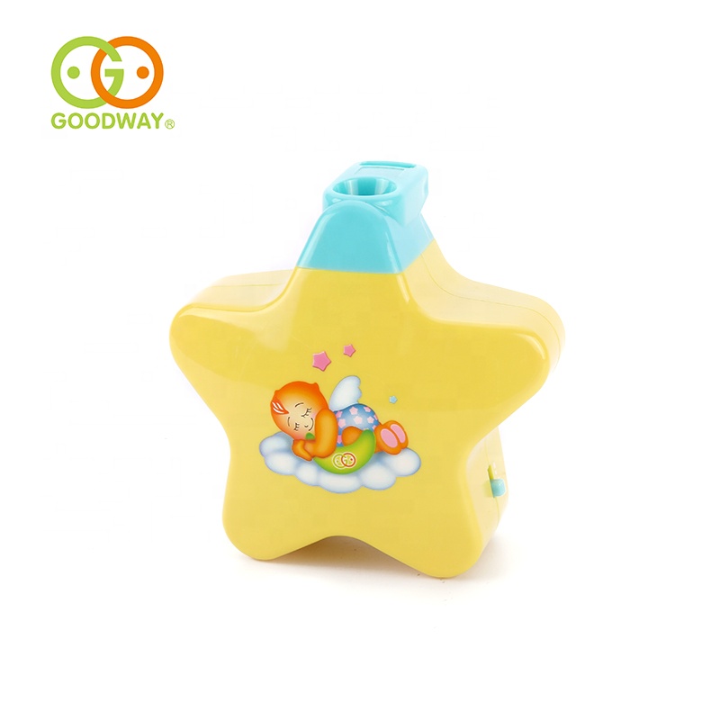 Обучающая батарея работает baby star Успокаивающая проекционная игрушка со звуковым светом