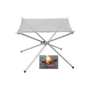 Plier le camping d'urgence en plein air feu de joie <span class=keywords><strong>cheminée</strong></span> poêle ss foyer légèrement pliant - Product Image 3