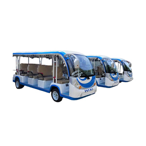 Electric Sightseeing Bus 14 Seats Large Capacity Scenic Area Official Tour Vehicle City Sightseeing Shuttle <b>Coach</b> - Product Image 5