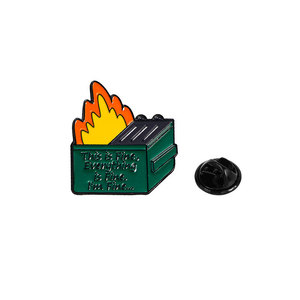 Broche de Solapa Personalizado de Aleación de Zinc con Esmalte Suave, Diseño Creativo de Dibujos Animados de <span class=keywords><strong>Calcifer</strong></span> Flame, Recuerdo de Anime, Regalos para Mujeres, Bodas y Fiestas - Product Image 6