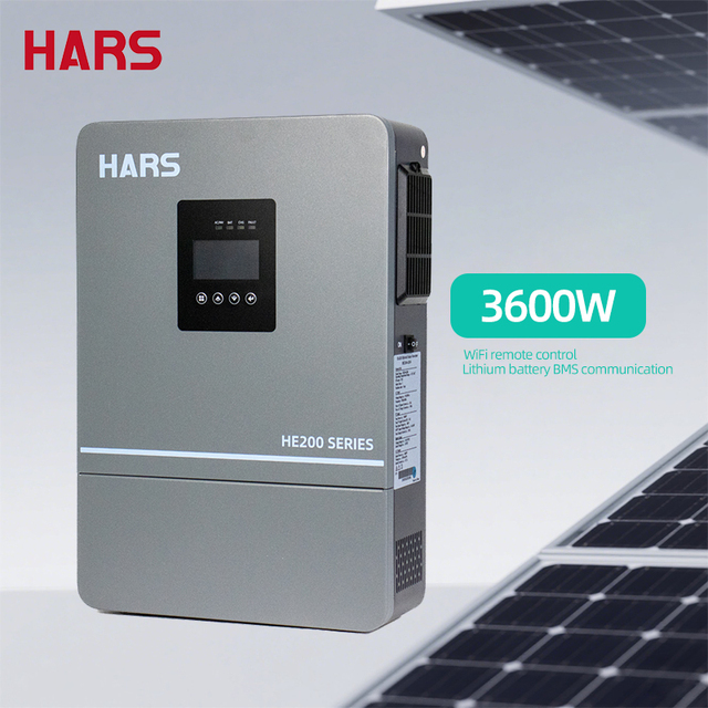 Smart Wifi Support 24VDC Solar Energy Hybrid Solar Inverter Pure Sine Wave Low Frequency 100A MPPT