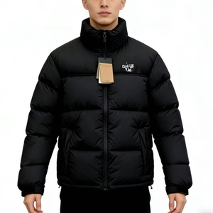 Chaqueta North Puffer Face Original 2025, Nueva, Negra, para Hombre, con Logotipo - Product Image 1