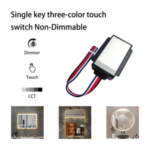 HJ-TSS01 12 वी टच बटन सेंसर लगातार गैर-डाइमिबल इंडक्टिव मिरर स्विच - Product Image 2