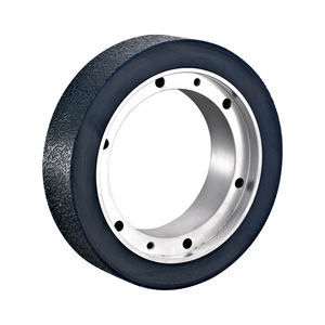 Alta Carregamento AGV Roda De Condução Robô Automático Poliuretano Piso Alumínio/Aço/Ferro Fundido Núcleo Automático AGV Driving Wheels - Product Image 3