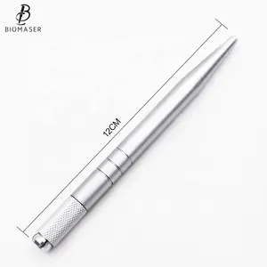 OEM Microblading Bút Lông Mày Hướng Dẫn Sử Dụng Tattoo Pen Trang Điểm Vĩnh Viễn Kim Handmade Xử Lý Công Cụ 3D Mỹ Phẩm Tattoo