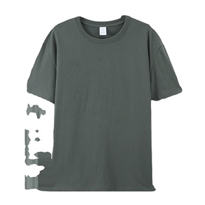 เสื้อยืดคอกลมสีขาวผ้าฝ้าย 100% ลดราคาพิเศษ ออกแบบได้ตามต้องการ เสื้อยืด unisex สกรีนโลโก้ได้ - Product Image 2