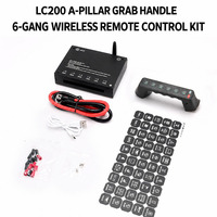 Panneau de commande électrique auxiliaire sans fil à 6 boutons pour Land Cruiser 200 LC200