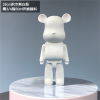 Peintures acryliques fluides en gros pour figurines d'ours blancs DIY, artisanat artistique par Bear Art