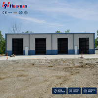 Bâtiment d'entrepôt en acier préfabriqué prêt à l'emploi, atelier de stockage industriel, système de hangar d'usine en structure métallique préfabriquée