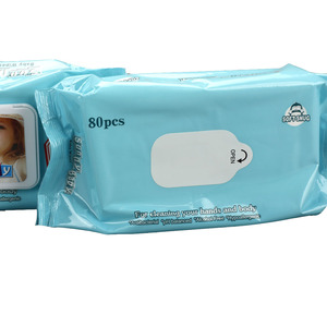 Emballage vert naturel le plus pur nouveau-né compressé lingettes logiques écologiques pour bébé sensibles non parfumées - Product Image 5