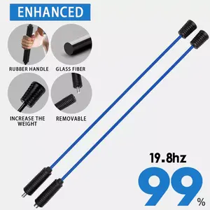 ไม้เท้าฝึกออกกำลังกายอเนกประสงค์,ก้านสั่นมีความยืดหยุ่นฟิลลิสไม้กายสิทธิ์สำหรับโยคะบาร์ออกกำลังกายกล้ามเนื้อไหล่ - Product Image 6