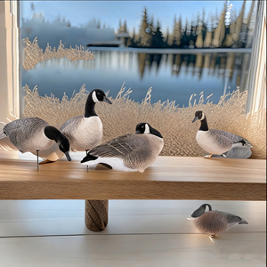 Décoys de chasse au canard 3D personnalisables, trois postures, pliables, en EVA, leurres de chasse au canard du <span class=keywords><strong>Canada</strong></span> pour accessoires de chasse en extérieur - Product Image 1