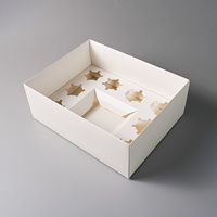 Boîte-cadeau décorative en carton de haute qualité de 1mm d'épaisseur pour beignet Cupcake Bento-pour boîte à gâteau d'emballage alimentaire