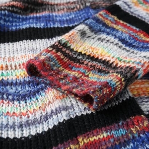 Pull fin en maille imprimé rayé pour femme – Collection Printemps Tendance - Product Image 6