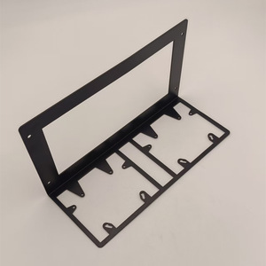 Soporte de chapa de acero inoxidable hecho a medida, cortado con láser, con recubrimiento en polvo, para uso automotriz en exteriores. - Product Image 3