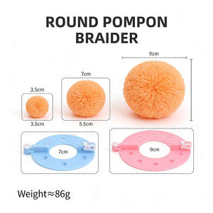 Kit d'apprentissage du crochet, fil doux en tissu, accessoires de tricot, outils de formation pour débutants, poignée ergonomique, organisateur portable - Product Image 5