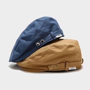 Casquette Gavroche Unisexe Personnalisée en Toile de Qualité Supérieure Certifiée BSCI Style Britannique Rétro pour Homme et Femme, Idéale pour le Sport et les Loisirs - Product Image 1