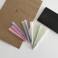 Vente directe d'usine de rouleaux de papier coniques biodégradables de luxe, rouleaux de papier colorés personnalisés de 84 à 109 mm