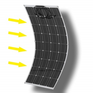 Panneaux solaires haute efficacité 12V 24V 36V 48V 100W 150W 200W 350W Système monocristallin flexible - Product Image 3