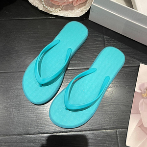 Lady Flip Flop Colorful Candy <b>Slides</b> Wholesale Design High Quality Straps Custom Shoes Outdoor Beach Rubber FlipFlop slippers - Product Image 6