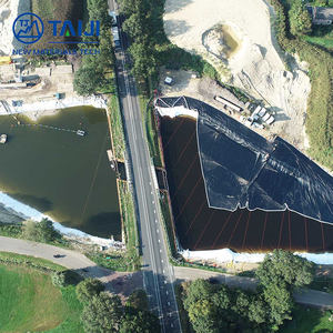 Lapisan Geomembran HDPE Tahan Air Tebal 1.5mm/1mm untuk Kolam Akuakultur Luar Ruangan - Product Image 5