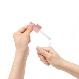 ขวดหยดน้ำมันหอมระเหยแก้ว20มล.,ขวดซีรั่มแก้วสีน้ำเงินสีชมพูเคลือบด้านขนาด20มล. พร้อมปิเปตแก้วสีสันสดใสแฟนซี - Product Image 6