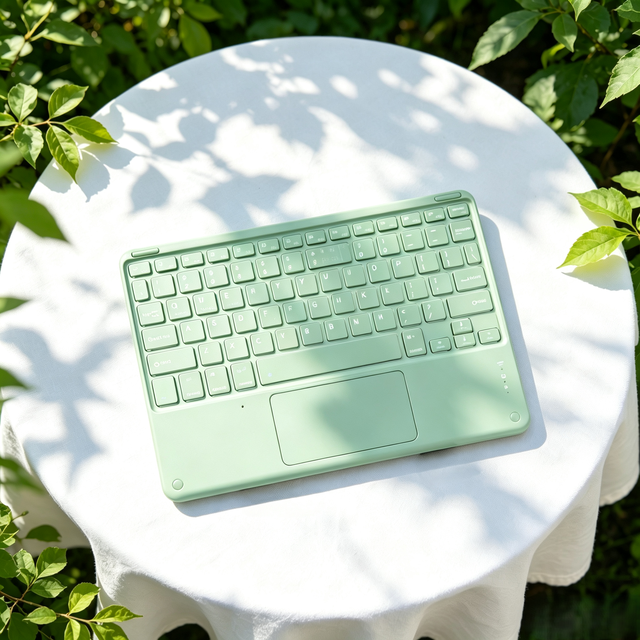 New for 5.0 Wireless USB-C Keyboard with Touchpad for iPad 10.2/10.5 US Layout ROHS Certified