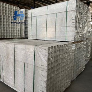 ถาดวางสายเคเบิลเหล็กเคลือบสังกะสีแบบจุ่มร้อนเคลือบผง และแบบเคลือบสังกะสีสำเร็จรูป - Product Image 4