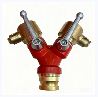 Distributeurs et séparateurs d'hydrants d'incendie en laiton de type Y série BS Flexibles et durables Installation facile