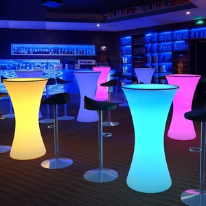 Offre Spéciale <span class=keywords><strong>Mini</strong></span> Pierre Artificielle Lumineuse Ensemble Chaise <span class=keywords><strong>Haute</strong></span> Led Restaurant Restauration Rapide Comptoir Bar <span class=keywords><strong>Table</strong></span> - Product Image 4