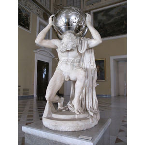 รูปปั้นแอตลาสสแตนเลสสีขาวขนาดเท่าคนจริง ตกแต่งสวน ด้วยเทคนิคการหล่อแบบ 3 มิติ แนวธีมความ<span class=keywords><strong>รัก</strong></span> สำหรับวันชาติ - Product Image 2