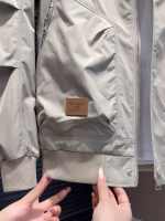 Blouson bomber unisexe classique, style hip-hop, imperméable, fermeture éclair, tissu crocheté, tendance, décontracté, polyvalent, motif imprimé en lettres 3D