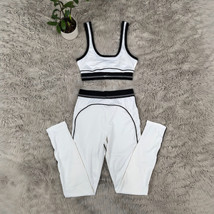 Conjunto de <span class=keywords><strong>Yoga</strong></span> de Aloe para Mujer, Ropa Deportiva de Cintura Alta, Conjunto Deportivo para Mujer, Leggings y Top de <span class=keywords><strong>Yoga</strong></span> - Product Image 4