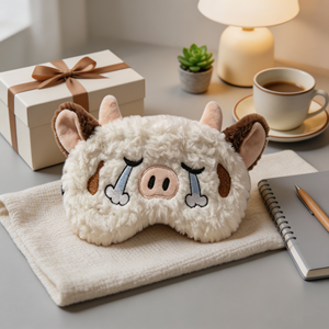 Peluche Personalizado OEM, Juguete <span class=keywords><strong>de</strong></span> Peluche Suave Personalizado, Regalo <span class=keywords><strong>de</strong></span> Marca, En 71, Antifaz <span class=keywords><strong>de</strong></span> Peluche para <span class=keywords><strong>Dormir</strong></span> Personalizado - Product Image 3
