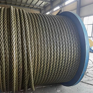 Cable de Acero de Alta Resistencia 6X7+FC 6X19+FC 7X7 7X19, Cable de Alambre de Acero Trenzado - Product Image 2