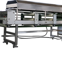Machine automatique de fabrication de pain plat, ligne de production de tortillas, en acier inoxydable, avec alimentation, division, pressage, cuisson et refroidissement de la pâte