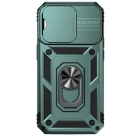 Support de bague antichoc support de voiture étui magnétique pour Iphone 17 Air 16E 16 15 Plus 14 Pro Max TPU PC caméra coulissante protéger couverture