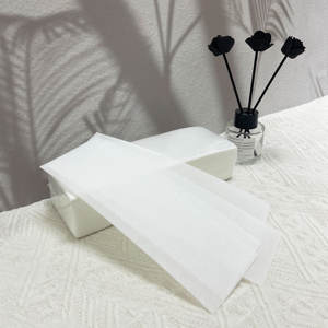 Bande de tissu non tissé de salon de beauté personnalisée 7*23 CM bandes de <span class=keywords><strong>cire</strong></span> jetables pour épilation - Product Image 4